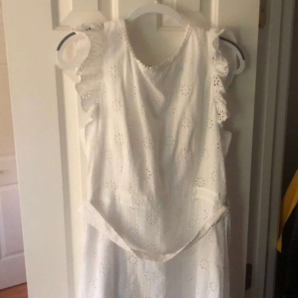 White dress